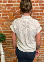 Vine & Love Cream Pattern Top