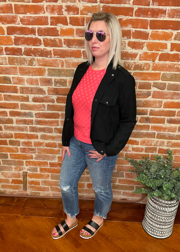 Black Lightweight Jacket