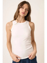 Rib Knit Round Neck Tank (Multiple Colors)