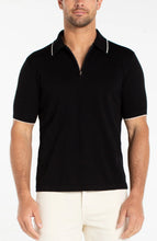 Liverpool Black Zip Sweater Polo