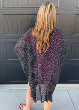 Black & White Spotted Cover-up