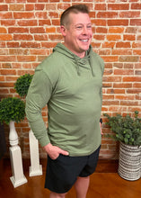Heather Sage Performance Hoodie