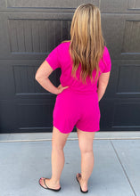 Basic Magenta Romper