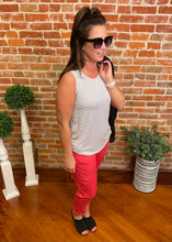Black & White Stripe Sleeveless Top