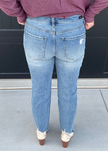 Liverpool Distressed Straight Leg Jean