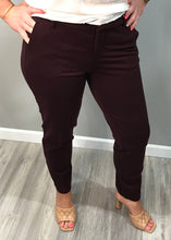 Liverpool Knit Kelsey Trouser Aubergine