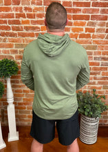 Heather Sage Performance Hoodie