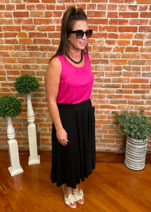 Black Maxi Skirt