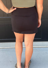 Black Basic Skort PLUS