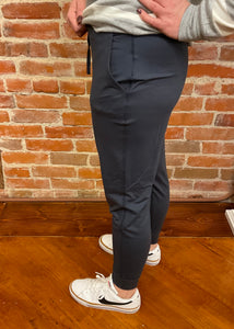 Thread & Supply Charcoal Blue Junie Jogger