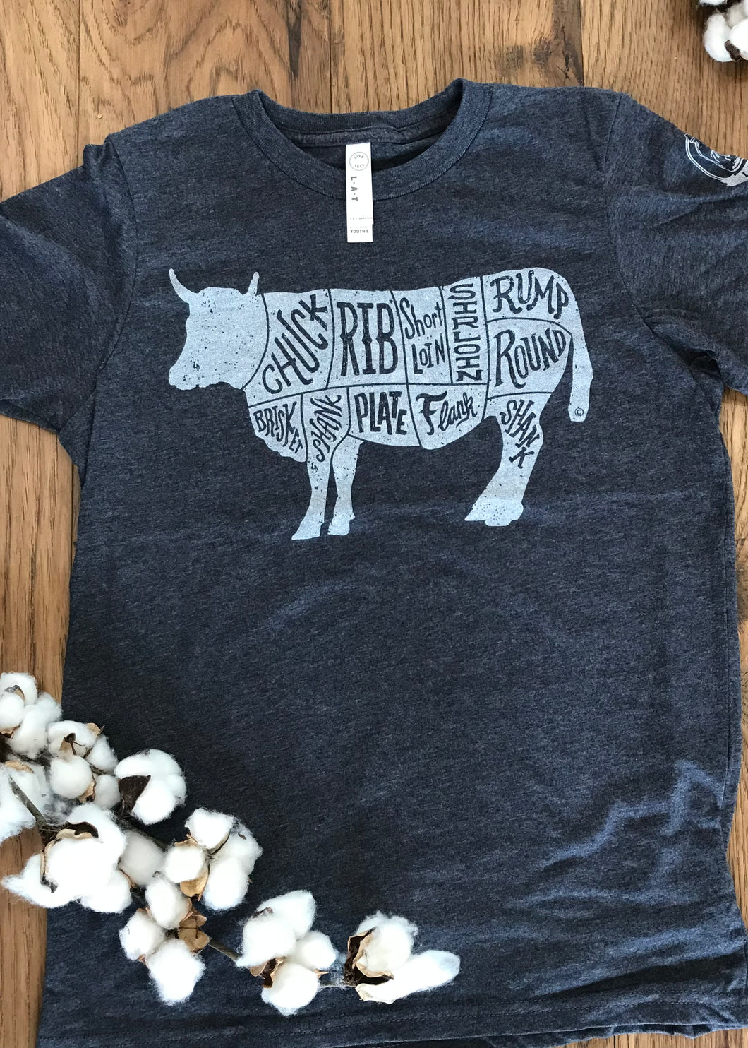 “Beef Cuts” Youth Tee