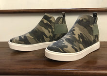 Camo Canvas High Top Sneaker