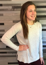 Light Grey Round Neck Sweater