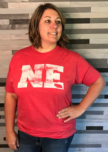 "NE" Nebraska Tee