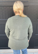 Olive Oversized Sweatshirt