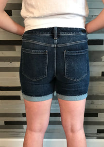 Liverpool Cuffed Denim Shorts