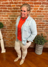 Polka Dot Flutter Sleeve Blouse PLUS