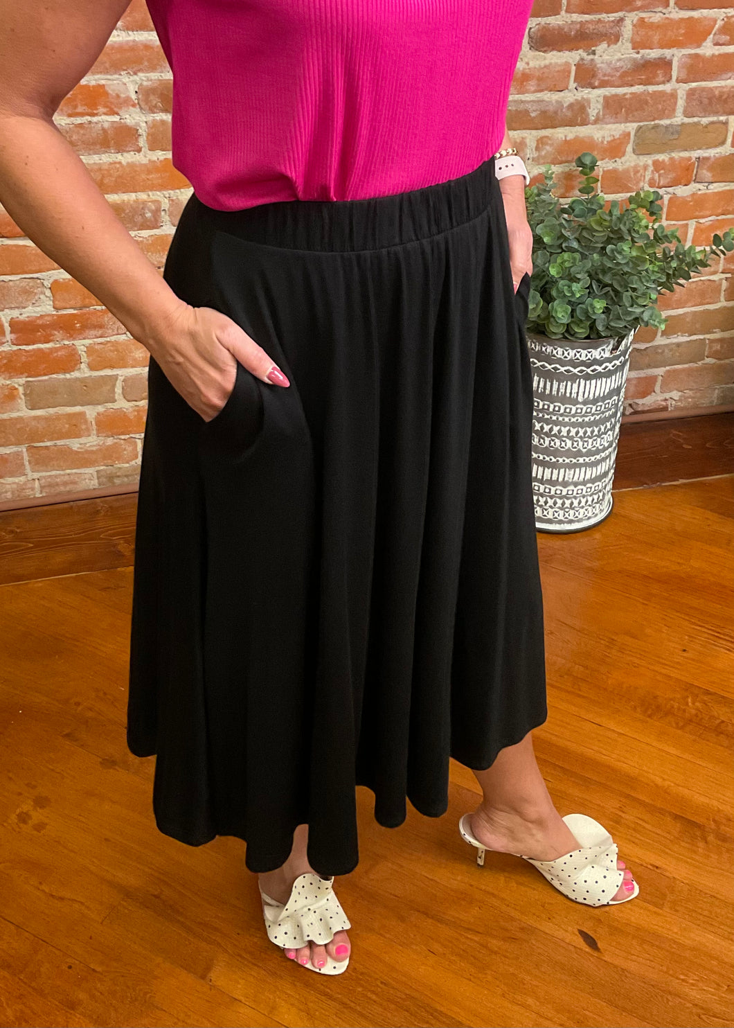 Black Maxi Skirt