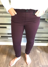 Liverpool Aubergine Gia Glider Skinny