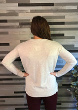 Light Grey Round Neck Sweater