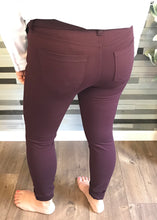 Liverpool Aubergine Gia Glider Skinny