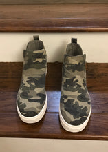 Camo Canvas High Top Sneaker