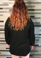 Black Long-sleeved Thermal Top